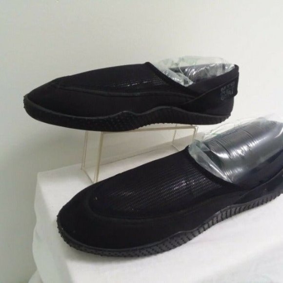 MENS  Beach Water Shoes Black Size 8 Agua Sandals Pool Swim Sports Cruise Lake - Picture 11 of 11